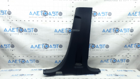 Ford Explorer 20-25 black lower right center pillar trim with plug, scratches, worn