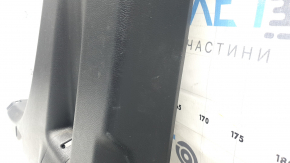 Ford Explorer 20-25 black lower right center pillar trim with plug, scratches, worn