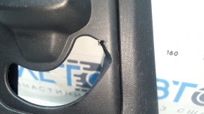 Left upper center pillar trim for Ford Explorer 20-25, black, scratches