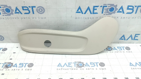 Mercedes X247 GLB 20-23 driver's seat control trim, beige, scratched