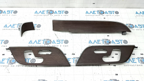 Left front panel trim for Mercedes X247 GLB 20-26 chrome