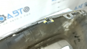 Mercedes X247 GLB 20-23 rear bumper lip trim, chrome, scratches, cracks, broken mount