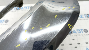 Mercedes X247 GLB 20-23 rear bumper lip trim, chrome, scratches, cracks, broken mount