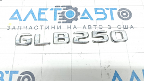 Emblem inscription GLB 250 trunk door Mercedes X247 GLB 20-26