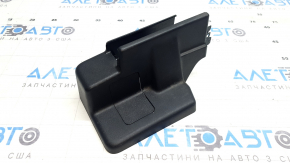 Black rear right passenger seat runner cover for Ford Explorer 20-25, with trim, broken mount