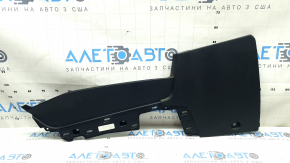 Left center console trim for Ford Explorer 20-24, black, worn