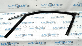 Upper front left door molding for Mercedes X247 GLB 20-26, chrome, with glass seal