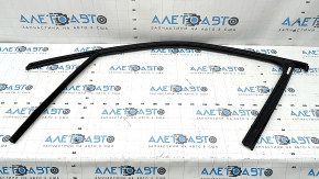 Upper front right door molding for Mercedes X247 GLB 20-26, chrome, with glass seal