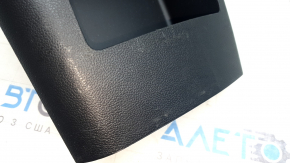Rear center console trim for Ford Explorer 20-20, black, for climate control, with pocket, scratches