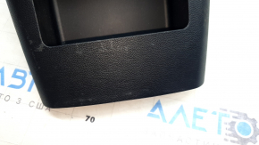 Rear center console trim for Ford Explorer 20-20, black, for climate control, with pocket, scratches