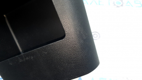 Rear center console trim for Ford Explorer 20-20, black, for climate control, with pocket, scratches
