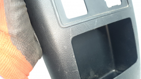 Rear center console trim for Ford Explorer 20-20, black, for climate control, with pocket, scratches