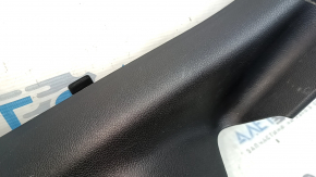 Left lower rear pillar trim for Hyundai Elantra UD 11-16, black, scratches