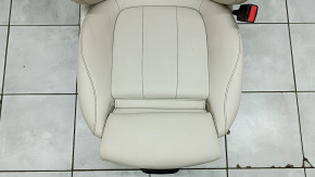 Mercedes X247 GLB 20-23 passenger seat with airbag, electric, heated, memory, beige leather, ready to clean