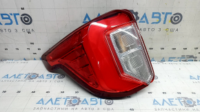 Left headlight for Ford Explorer 20-25 Level 1, 2, without mount, scratches