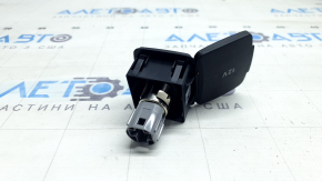 Rear center console cigarette lighter for Ford Explorer 20-25 with cover, scratches