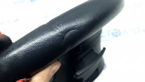 Heated steering wheel assembly for Ford Explorer 20-21, black leather, scratched