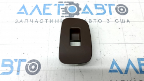 Volvo XC60 18-26 rear left window lift control trim, brown