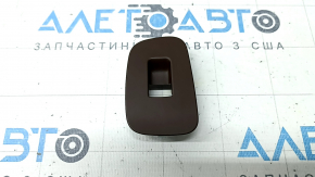 Volvo XC60 18-26 rear right window lift control trim, brown