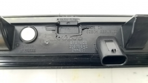 Volvo XC60 18-23 trunk door number plate light bar with handle and button for camera