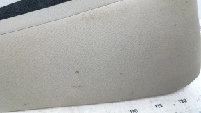 Right rear seat side panel for Mazda 6 18-21, beige fabric, dry-cleanable