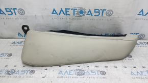 Left rear seat side panel for Mazda 6 14-17, beige leather, dented, needs cleaning