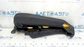 Left rear seat side panel for Mazda 6 14-17, black leather, dented