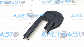 2nd row seat slide plug, right front, right Ford Explorer 20-25, black, with overlay, worn