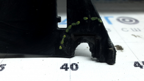 Ford Escape MK4 2020 front bumper guard: structure, tears, scratches, broken mount