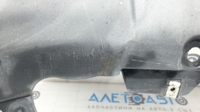 Ford Escape MK4 2020 front bumper guard: structure, tears, scratches, broken mount