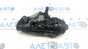 Engine oil filter housing with cooler Mercedes X247 GLB 20-26 M260 with cover