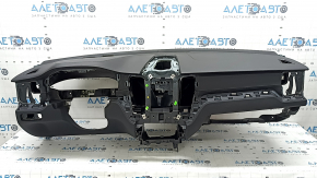 Volvo XC60 18-26 black leather dashboard with AIRBAG for projection