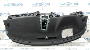 Volvo XC60 18-26 black leather dashboard with AIRBAG for projection