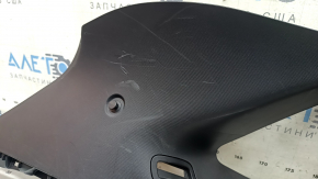 Left rear pillar trim for Ford Escape MK4 23-26, black, scratched, worn