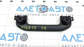 Volvo XC60 18-26 front right ceiling handle, black