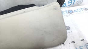 Right rear seat side panel for Mazda 6 14-17, beige leather, dry-cleanable