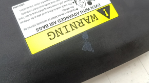Right sun visor for Volvo XC60 18-26, black, without hook, with backlight, for cleaning
