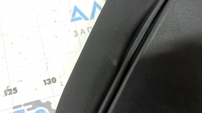 Right sun visor for Volvo XC60 18-26, black, without hook, with backlight, for cleaning