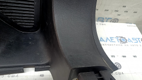 Right arch trim for Ford Escape MK4 20-26, black, blind grilles, worn