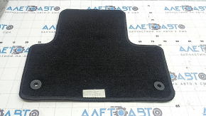 Set of black fabric floor mats for Volvo XC60 18-26