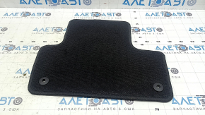 Set of black fabric floor mats for Volvo XC60 18-26