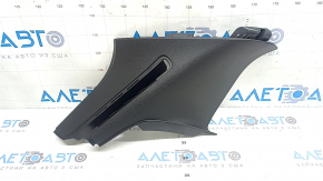 Left rear pillar trim behind the window, Volvo XC60 18-26, gray