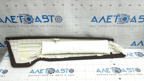 Volvo XC60 18-26 2nd row seat side bolster, left, brown leather