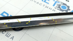 Door-glass molding, central front left, Volvo XC60 18-26, chrome