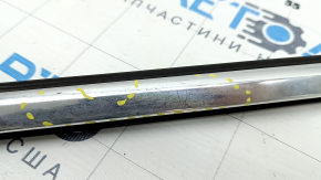 Door-glass molding, central front left, Volvo XC60 18-26, chrome