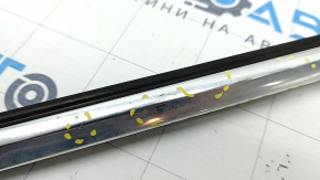 Door-glass molding, central front left, Volvo XC60 18-26, chrome