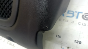Volvo XC60 18-26 black rear driver's seat trim, worn, torn