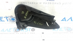 Volvo XC60 18-26 black rear driver's seat trim, scratches
