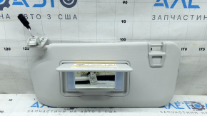 Left visor for Ford Escape MK4 23-gray, without hook, with backlight
