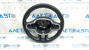 Volvo XC60 18-26 black leather heated steering wheel, type 1